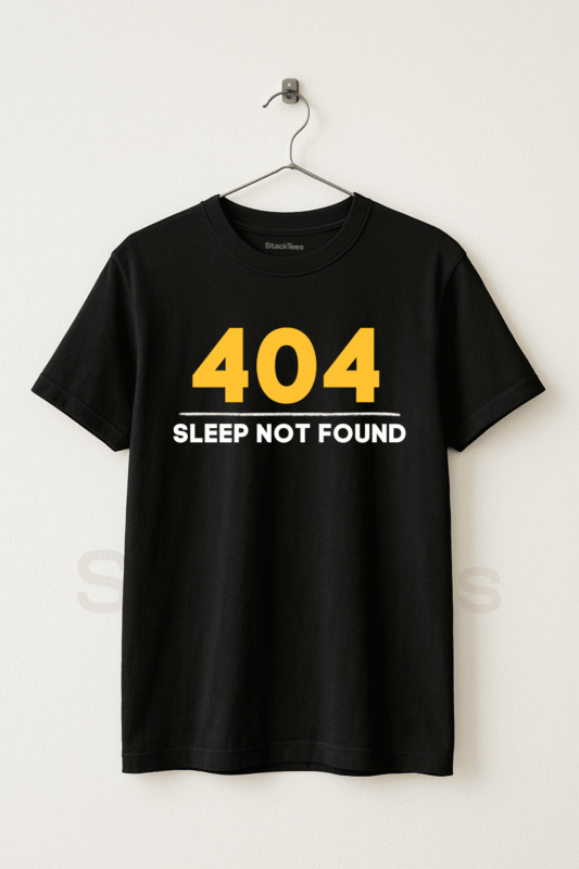 Error 404 - Programmer Tee Half Sleeve T-Shirt