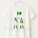 Azadi Day Couple - Pakistan 14th August T-Shirt Unisex Half Sleeve