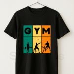 GYM T-Shirt Black Men - StackTees