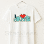 I Love Pakistan Independence Day T-Shirt