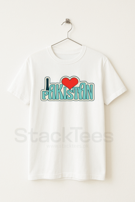 I Love Pakistan Independence Day T-Shirt