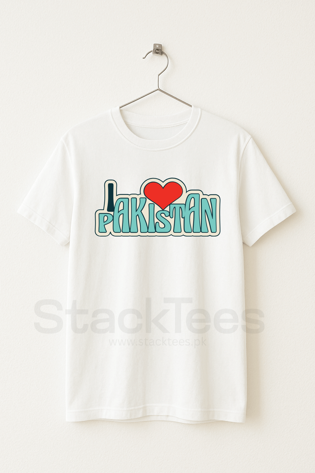 I Love Pakistan Independence Day T-Shirt