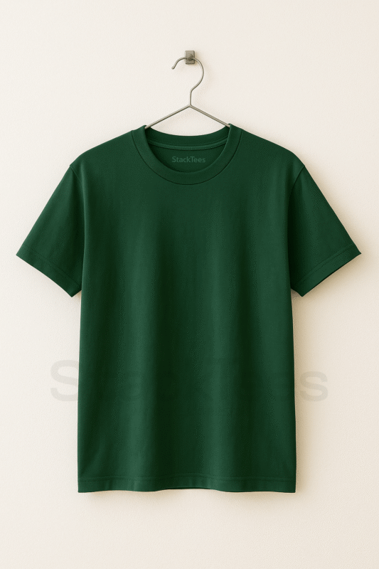 Men Basic Green T-Shirt Pakistan - StackTees