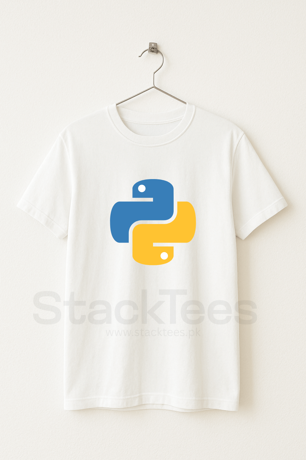 python programming white t-shirt online pakistan