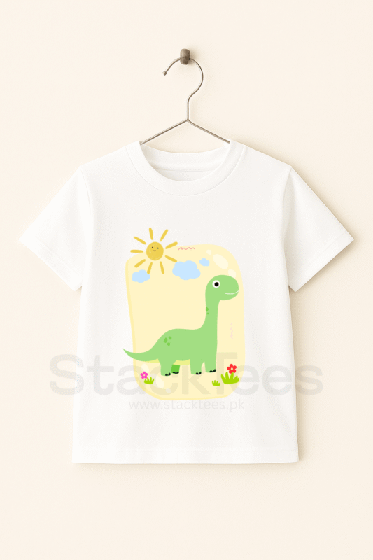 Giraffe - Kids White T-Shirt