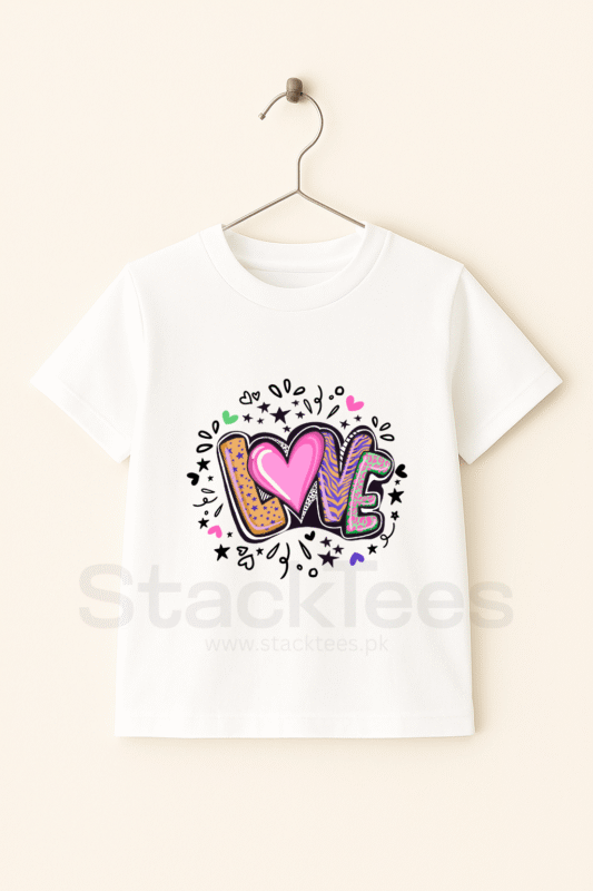 Love Kids WhiteT-Shirt
