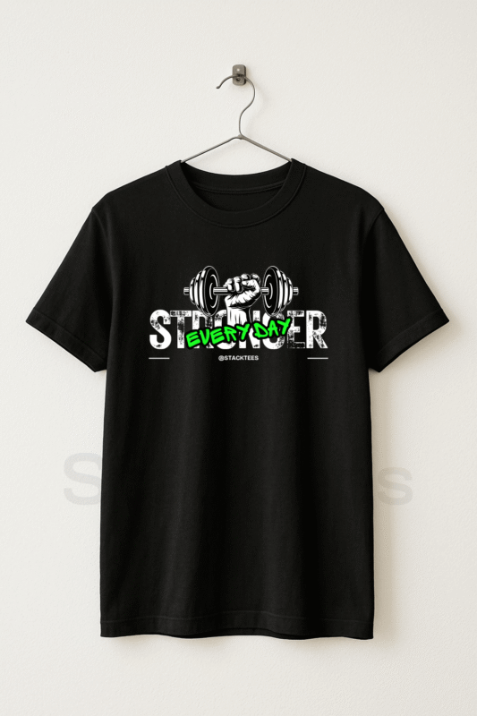 GYM - Stronger Everyday T-Shirt Men Pakistan