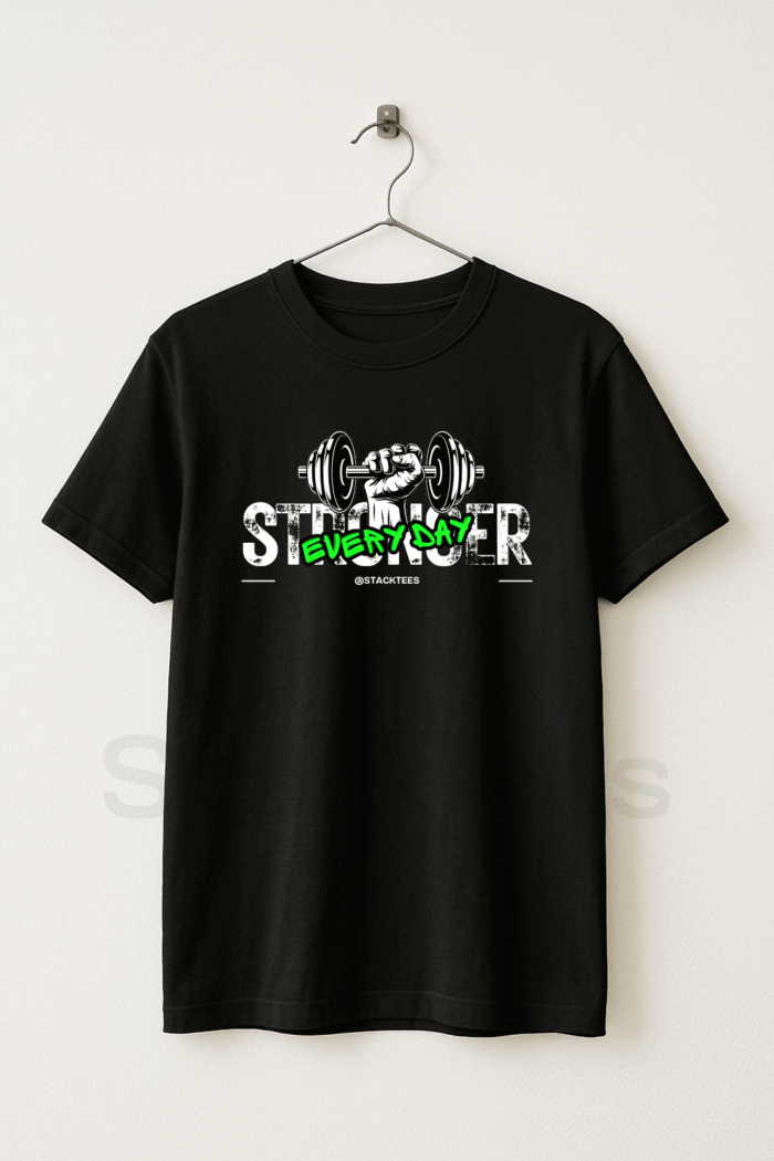 GYM - Stronger Everyday T-Shirt Men Pakistan