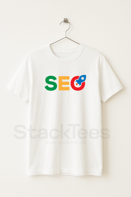 SEO White T-Shirt Pakistan