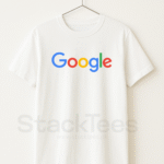 Google Logo White T-Shirt - StackTees