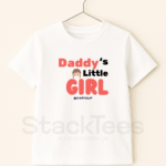 Customize Daddys Little Girl Kids T-Shirts