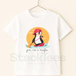 Customize Duck Kids T-Shirts White
