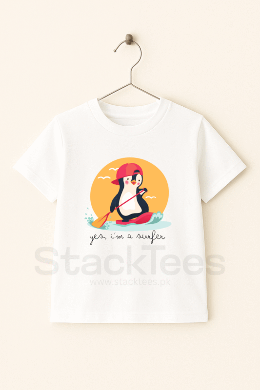 Customize Duck Kids T-Shirts White