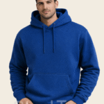 Blue Basic Hoodie for Men