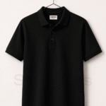 Black Men Polo Shirt Pakistan – Premium Cotton Half Sleeve