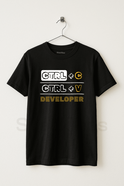 CTRL C and CTRL V Programming T-Shirt