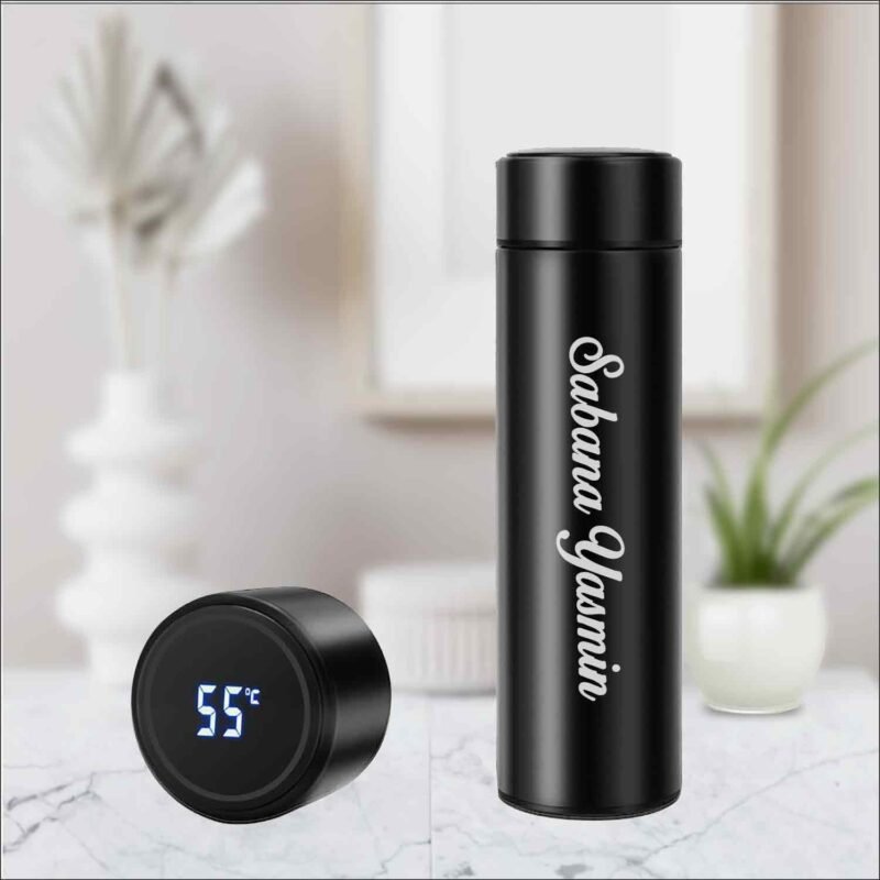 Customized Name or Logo Printed Temperature Water Bottles