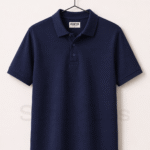 Navy Blue Men Polo Shirt Pakistan - Premium Cotton Half Sleeve