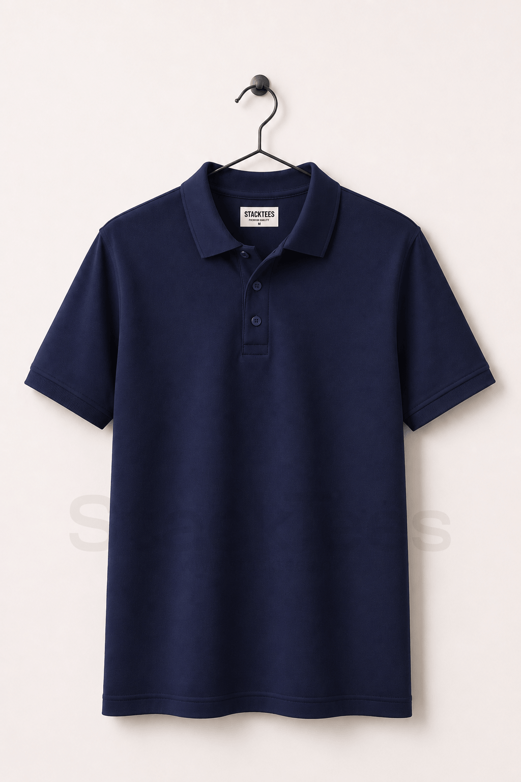 Navy Blue Men Polo Shirt Pakistan - Premium Cotton Half Sleeve