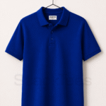 Royal Blue Men Basic Polo Shirt – Premium Cotton Half Sleeve