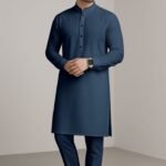 zinc kurta pajama for men slim fit wedding wear