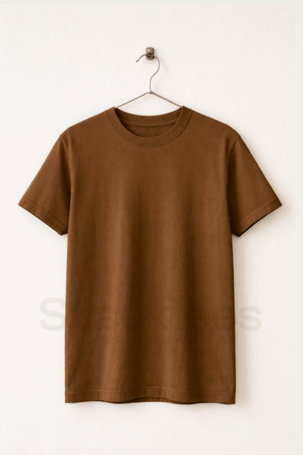 Basic Coffee Tee Half Sleeve T-Shirt
