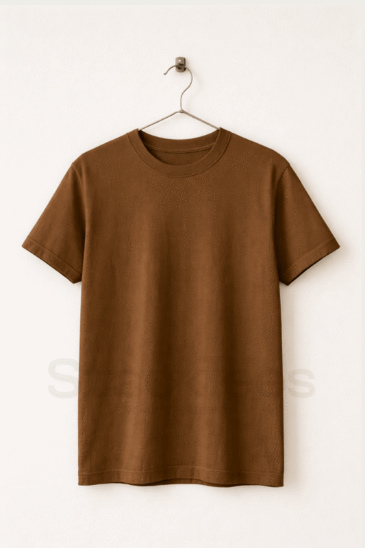 Basic Coffee Tee Half Sleeve T-Shirt