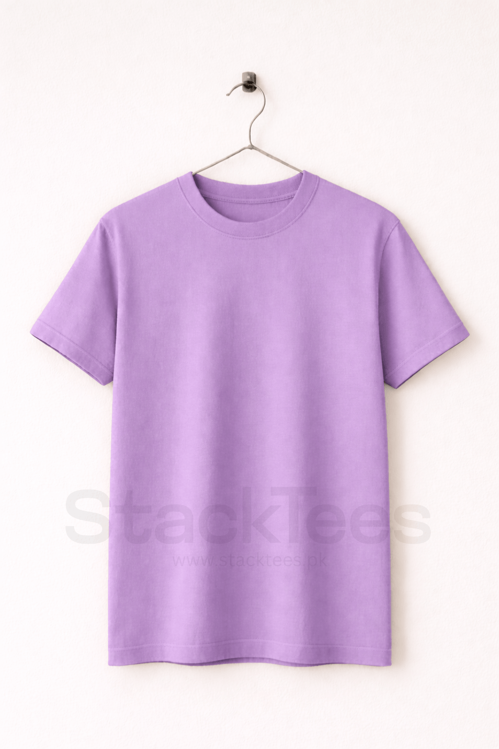 Basic Lilac Tee Half Sleeve T-Shirt Basic Lilac Tee Half Sleeve T-Shirt