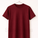 Basic Mehroon Tee Half Sleeve T-Shirt