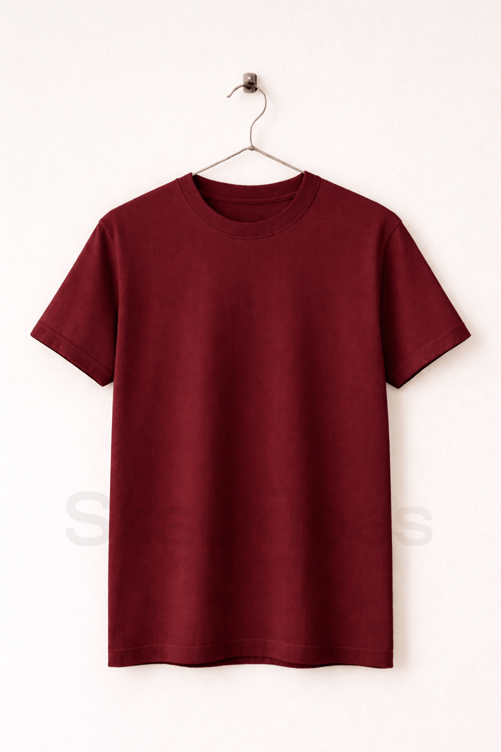 Basic Mehroon Tee Half Sleeve T-Shirt Basic Mehroon Tee Half Sleeve T-Shirt