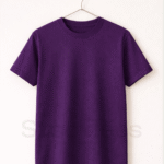 Basic Purple Tee Half Sleeve T-Shirt