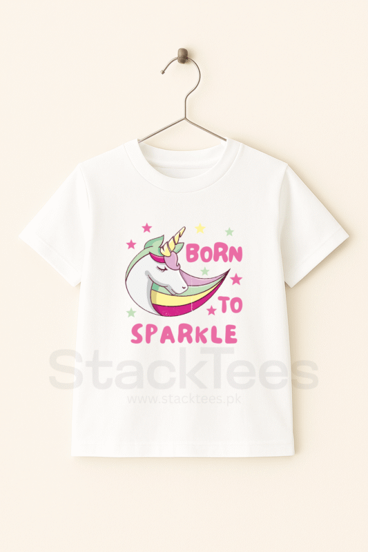 Born to Sparkle - Girls T-Shirt - StackTees