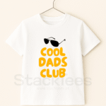 Cool Dads Club - Kids Graphic T-Shirt Half Sleeve