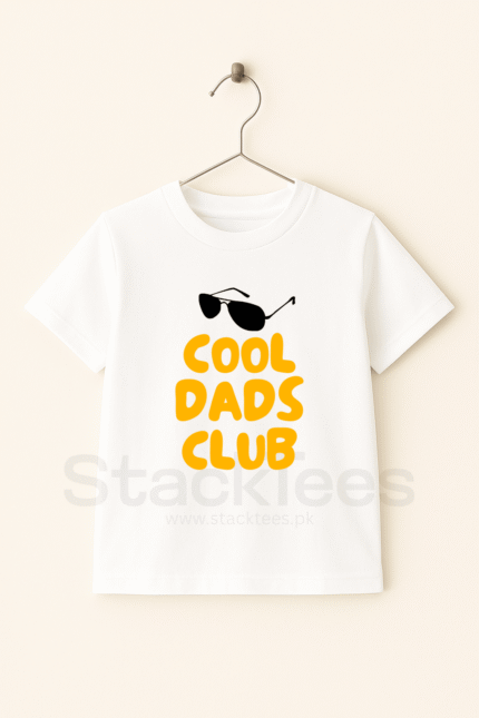 Cool Dads Club - Kids Graphic T-Shirt Half Sleeve