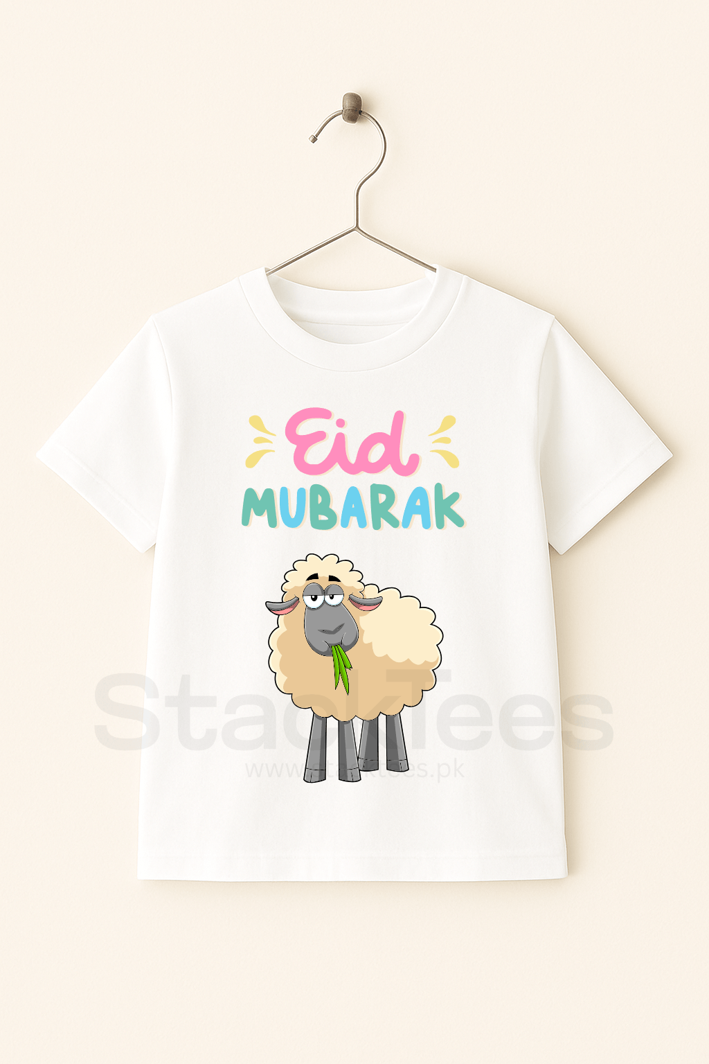Funny Bakra Eid Kids T-Shirt – Graphic Half Sleeve Tee for Boys & Girls