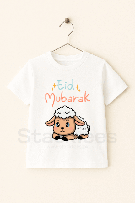 Funny Bakra Eid Kids T-Shirt - Design 03 – Graphic Half Sleeve Tee for Boys & Girls