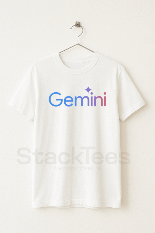 Gemini AI programmer t-shirt Pakistan