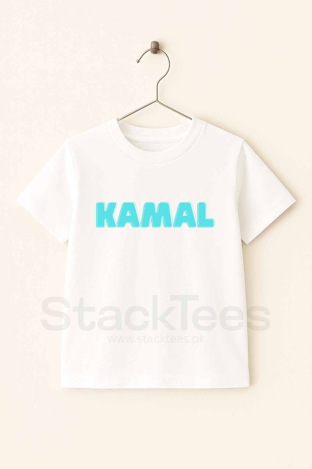 Kids Customized Name Tshirt - Half Sleeve Personalized Graphic Tee for Kids