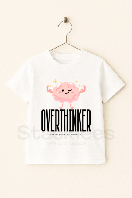 Over Thinker Kids Customize T-Shirts