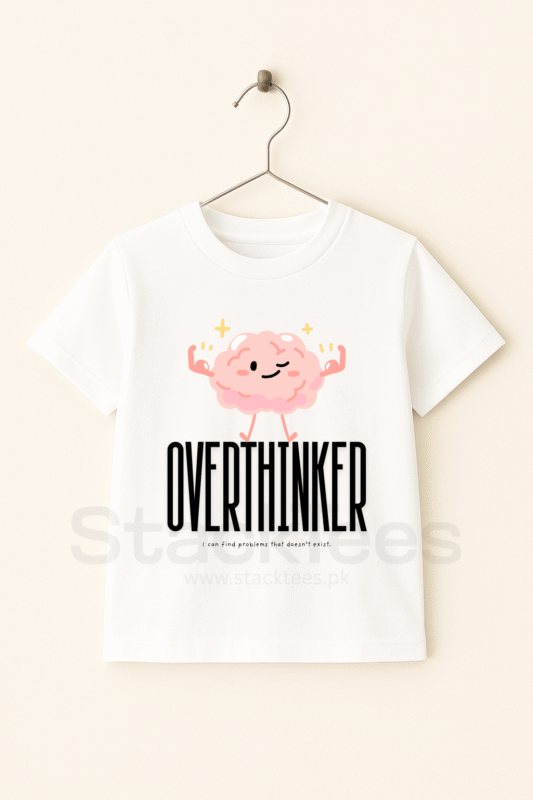 Over Thinker Kids Customize T-Shirts