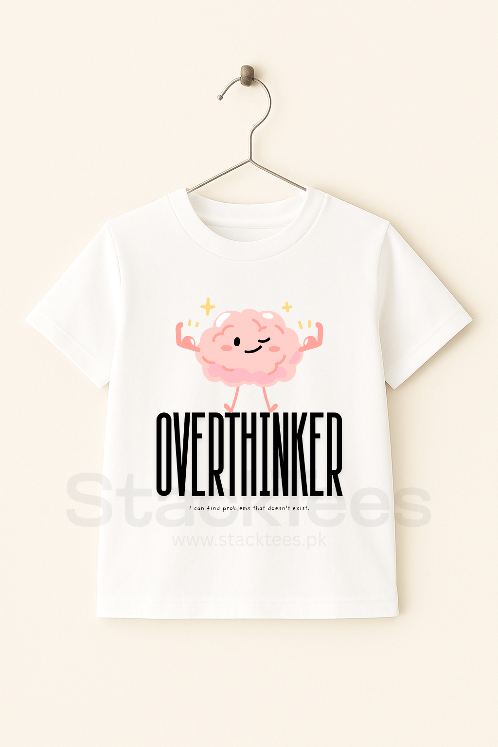 Over Thinker Kids Customize T-Shirts