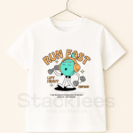 Run Fast Lift Heavy - Kids Graphic T-Shirt Half Sleeve