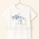 Happy Fathers Day Kids Graphic Tee