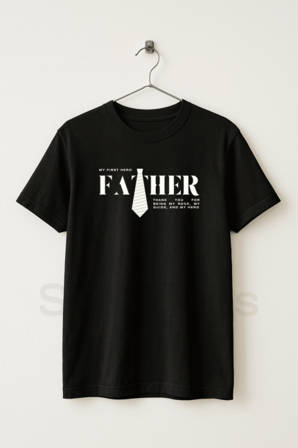 My First Hero My Father T-Shirt Pakistan