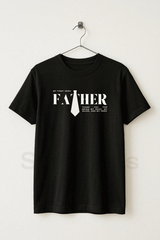My First Hero My Father T-Shirt Pakistan