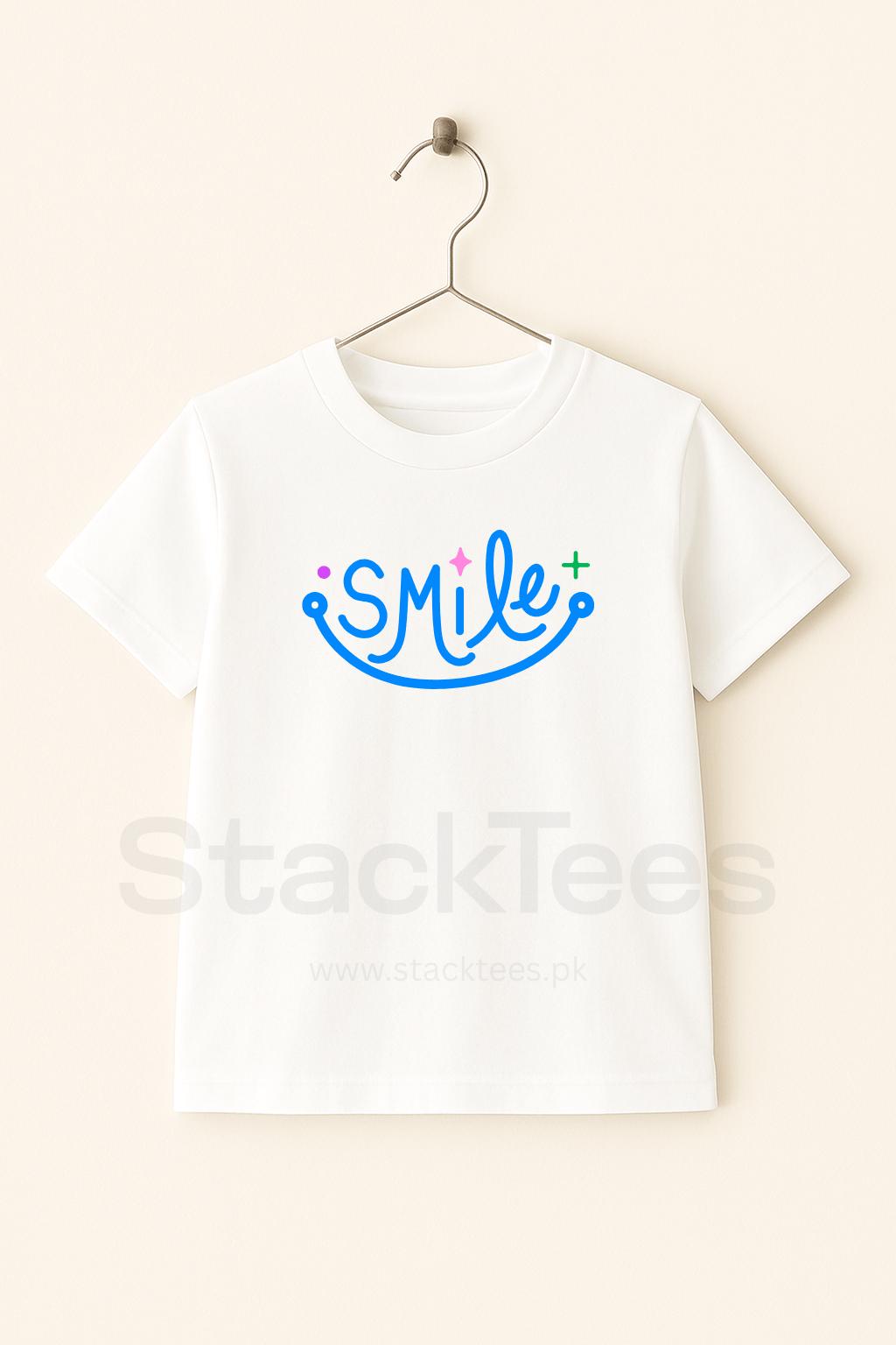 Smile Kids Customize Name Kids T-Shirts Smile Kids White Customize Name Kids T-Shirts