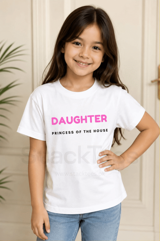 Daughter Princess of the House T-Shirt Pakistan