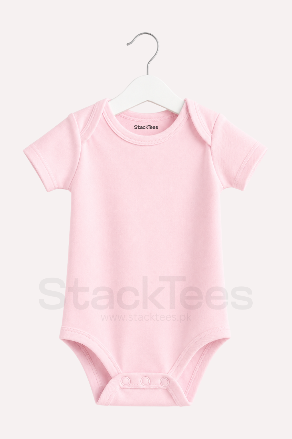 Pink Baby Romper 0-18 Months Soft Baby Bodysuit Pakistan