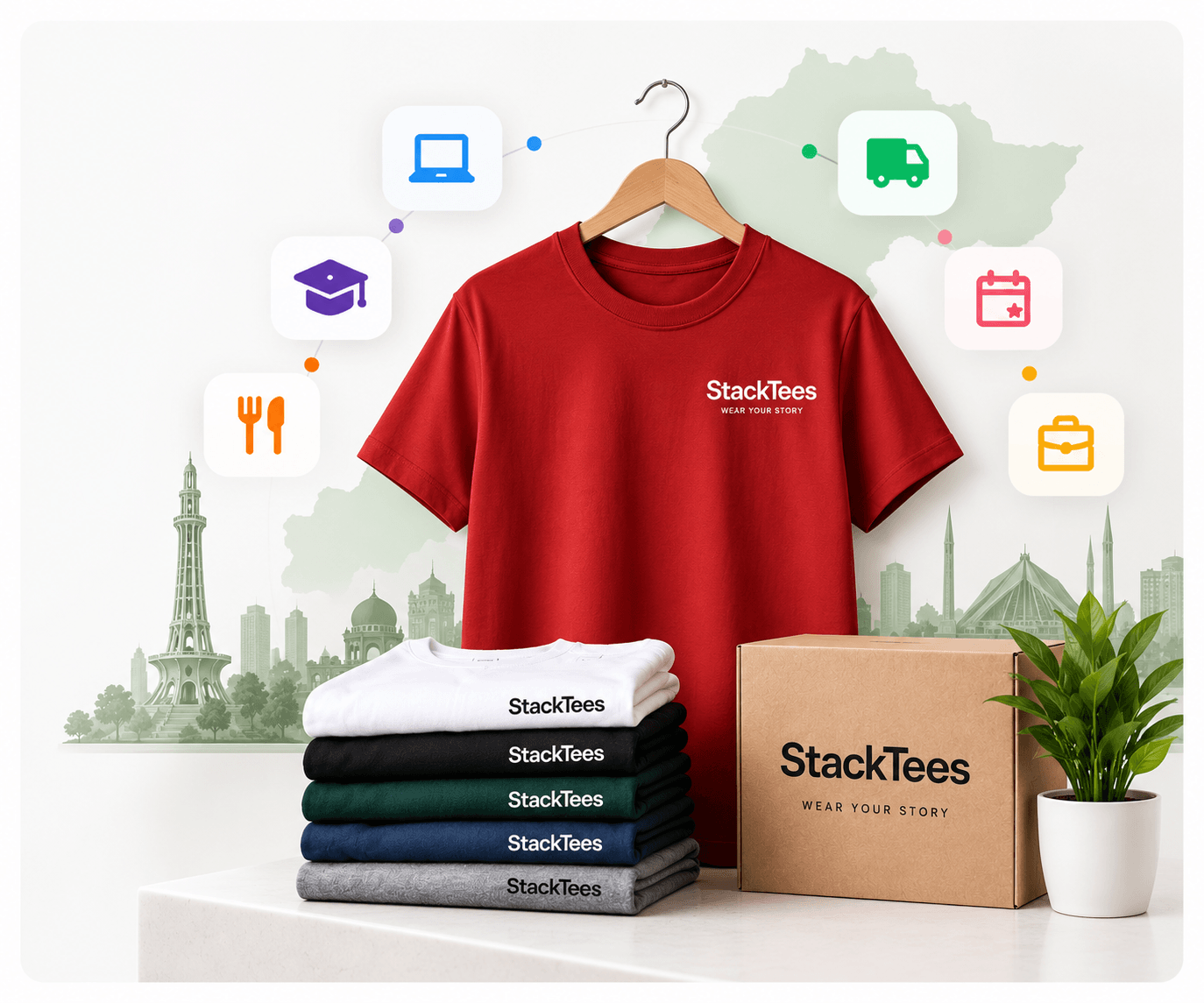 Corporate Tshirt pakistan