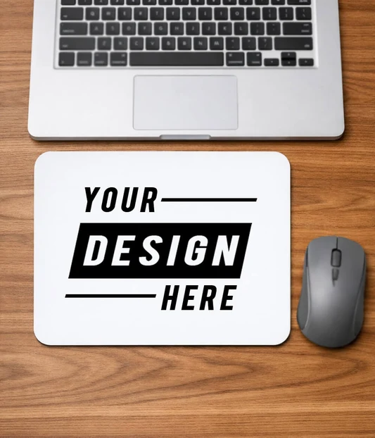 Customized name printed mouse pad